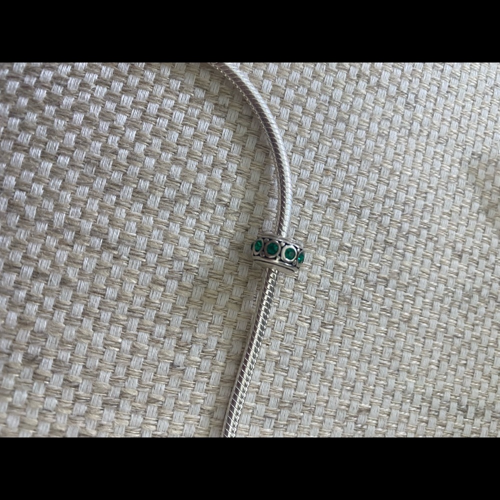 Chamilia May Emerald Birthstone Charm